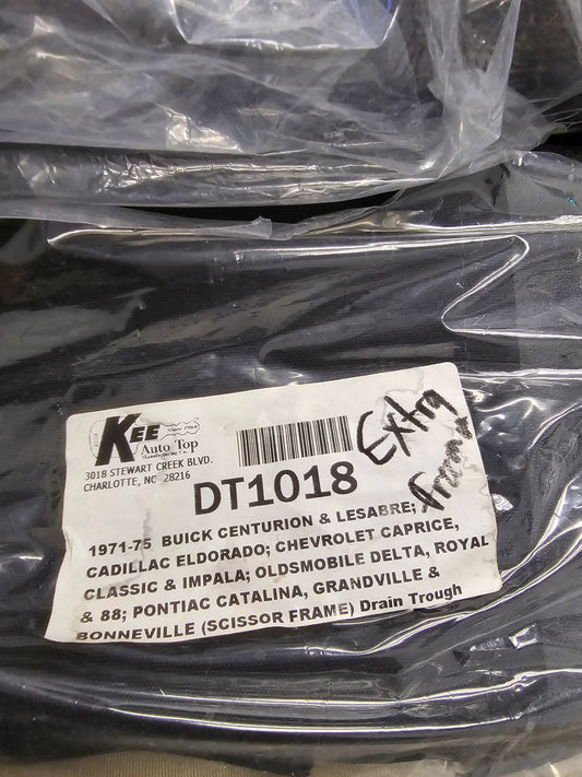 Kee Auto Top Drain Trough (Brand New) (Rain Well) Black